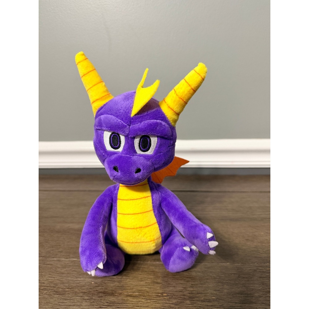 Spyro the Dragon Plush Purple Stuffed Animal Toy Activision Video Game Figure
